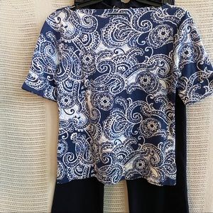 Karen Scott Sport Boat-Neck Top/Pant Set